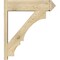 Ekena Millwork Balboa Rough Sawn Arts and Crafts Outlooker, Douglas Fir, 8"W x 30"D x 34"H OUT08X30X34BOA03RDF - alternate 3
